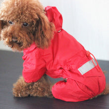 Load image into Gallery viewer, Pet Cat Dog Raincoat Hooded Reflective Puppy Small Doges