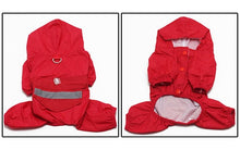 Load image into Gallery viewer, Pet Cat Dog Raincoat Hooded Reflective Puppy Small Doges