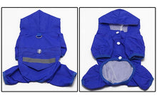 Load image into Gallery viewer, Pet Cat Dog Raincoat Hooded Reflective Puppy Small Doges