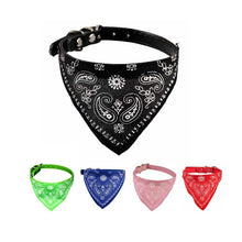 Load image into Gallery viewer, Puppy Neckerchief Washable Bibs Scarf Collar Adjustable Pet