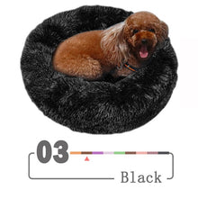 Load image into Gallery viewer, Kennel Pet Dog Bed Warm Dog House Soft Round Dog Bed