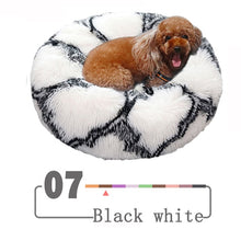 Load image into Gallery viewer, Kennel Pet Dog Bed Warm Dog House Soft Round Dog Bed