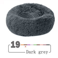 Load image into Gallery viewer, Kennel Pet Dog Bed Warm Dog House Soft Round Dog Bed