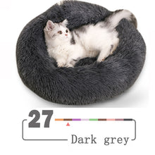 Load image into Gallery viewer, Kennel Pet Dog Bed Warm Dog House Soft Round Dog Bed