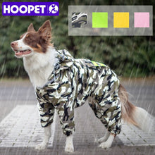 Load image into Gallery viewer, HOOPET Dog Raincoat Jumpsuit Rain Coat for Dogs Pet

