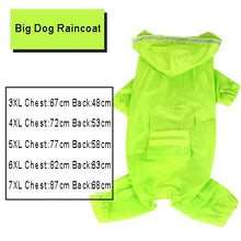 Load image into Gallery viewer, HOOPET Dog Raincoat Jumpsuit Rain Coat for Dogs Pet
