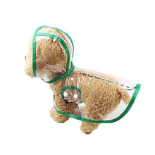 Load image into Gallery viewer, Pet Jacket for Rain Dog Transparent Raincoat
