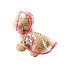 Load image into Gallery viewer, Pet Jacket for Rain Dog Transparent Raincoat
