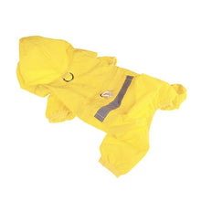 Load image into Gallery viewer, Dog Raincoat Puppy Rain Coat with Hood Reflective Waterproof
