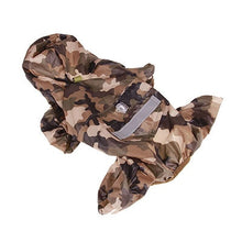 Load image into Gallery viewer, Dog Raincoat Puppy Rain Coat with Hood Reflective Waterproof

