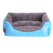 Load image into Gallery viewer, Large Pet Cat Dog Bed 8 Colors Warm Cozy Dog House Soft Fleece Nest

