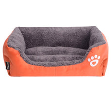 Load image into Gallery viewer, Large Pet Cat Dog Bed 8 Colors Warm Cozy Dog House Soft Fleece Nest

