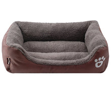 Load image into Gallery viewer, Large Pet Cat Dog Bed 8 Colors Warm Cozy Dog House Soft Fleece Nest
