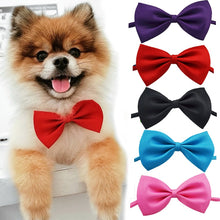 Load image into Gallery viewer, Fashion Pet Dog Cat Bow Tie Necklace Adjustable
