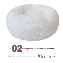 Load image into Gallery viewer, Kennel Pet Dog Bed Warm Dog House Soft Round Dog Bed
