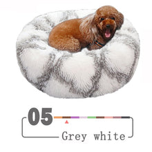 Load image into Gallery viewer, Kennel Pet Dog Bed Warm Dog House Soft Round Dog Bed
