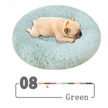 Load image into Gallery viewer, Kennel Pet Dog Bed Warm Dog House Soft Round Dog Bed
