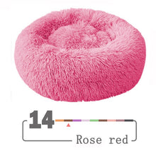 Load image into Gallery viewer, Kennel Pet Dog Bed Warm Dog House Soft Round Dog Bed
