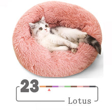 Load image into Gallery viewer, Kennel Pet Dog Bed Warm Dog House Soft Round Dog Bed

