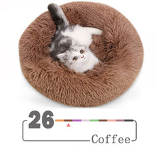 Load image into Gallery viewer, Kennel Pet Dog Bed Warm Dog House Soft Round Dog Bed
