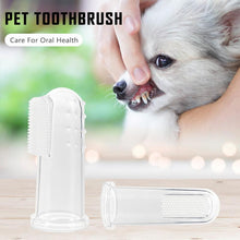 Load image into Gallery viewer, Super Soft Pet Finger Toothbrush Plush Dog Plus Bad
